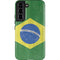 Brazil Flag Distressed Galaxy S22 Pro Case